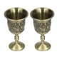 thumbnail image 3 of Copa de vino de metal, 2 copas de vino, exquisita copa de vino de metal, diseño fácil de usar, 3 of 14