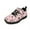 Color 4, variant on Psesaysky Strawberry Love Heart Velcro Sneakers Light Breathable Non Slip Durable Sports Shoes for Little Girls Size 11-15