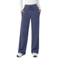 thumbnail image 2 of Fantaslook Fall Wide Leg Pants for Women Dressy Casual Lounge Pants Stretchy Elastic Drawstring Trousers with Pockets, 2 of 9