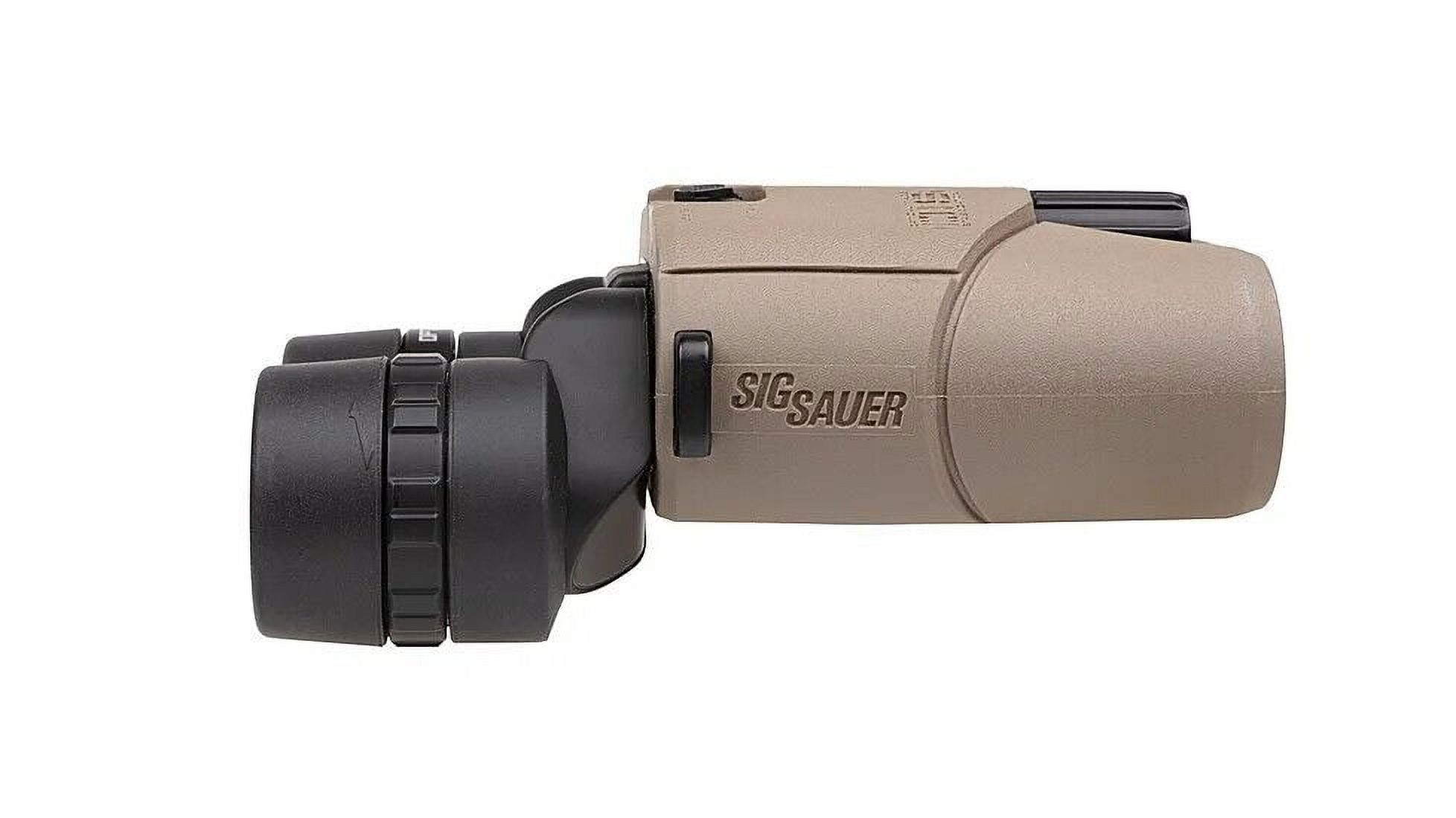 Sig Sauer Zulu 6 HDX 10x30 Binoculars - Image Stabilization - FDE