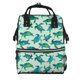 thumbnail image 1 of Disketp Green Sea Turtle Mochila de Pañales de Gran Capacidad con Múltiples Bolsillos, Mochila de Viaje Multifuncional para Bebé, Unisex, Moderna y Resistente, 1 of 6