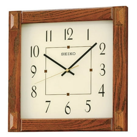 Seiko QXA469BLH Mission Wall Clock - 13-in. Wide