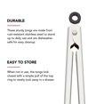 thumbnail image 4 of Pinces KitchenAid en Acier Inoxydable Bords Festonnés 18 cm 23 cm, 4 of 5