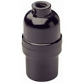 thumbnail image 2 of Leviton 0001-95080-000 Phenolic Shellandescent Lampholder, Black, 2 of 2