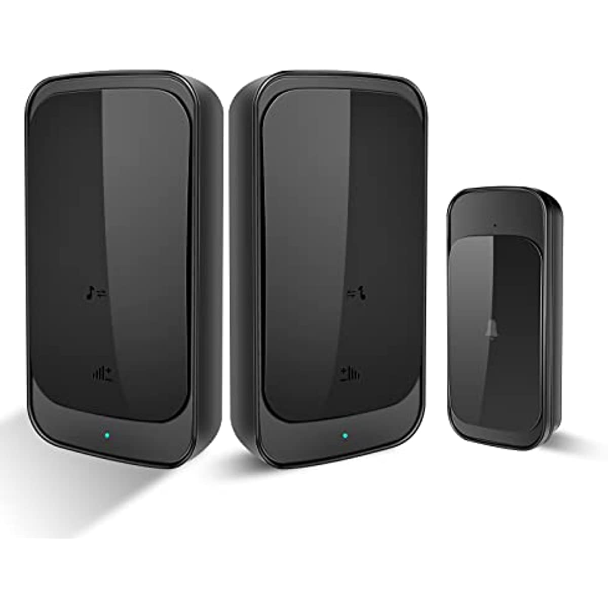 Doorbell Wireless, Waterproof Door Chime Kit Operating at over 1000 Ft with 2 PlugIn Receivers
