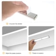 thumbnail image 4 of 3Pcs LED Closet Light 21-23LM 10LEDs Battery Operated Motion Sensor Lights 6500/3000K Portable Under Cabinet Lamp Indoor, 4 of 9