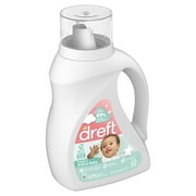 Dreft Active Baby Liquid Laundry Detergent, Sensitive Skin, Hypoallergenic, 32 Loads, 46 fl oz