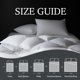 thumbnail image 2 of Edredón Hotel Grand King Size Oversize 275x249cm Algodón Plumón, 2 of 6