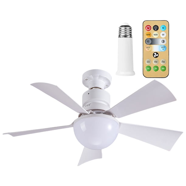 Lámpara Ventilador Creativa LED Techo Con 30W E26/E27 para Sala Estar