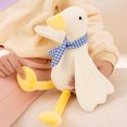 thumbnail image 2 of 23cm de peluche lindo de moda e interesante de dibujos animados pato de peluche de juguete de felpa almohada de felpa suave cojín de cintura regalo de cumpleaños para niños, 2 of 5