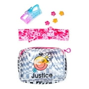 Justice Assorted Hair Accessories in Vinyl Bag, 7-Pack