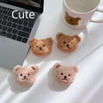 thumbnail image 4 of Lindo colgante con nombre de oso de dibujos animados, adorno de peluche, marca famosa de jardín de infantes, colgante con nombre para niños, 4 of 6