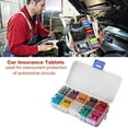 thumbnail image 3 of NEW Car Fuses 50/100 Pcs Assorted Auto Truck Standard Automotive Set Boat K0T4, 3 of 9