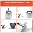 thumbnail image 3 of Zootealy Adjustable Air Spray Gun for Automotive Bodywork Painting - 162S Model 750ml Capacity - Lightweight Durable Design - Wide Application Spectrum, 3 of 6