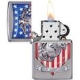 thumbnail image 6 of Zippo Lighter - Personalized Message Engraved on Backside for U.S. Marine Corps USMC Windproof Zippo Lighter (Globe #49317), 6 of 7