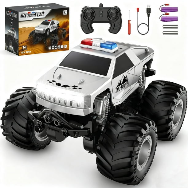 Auto de control remoto Amilacily 1:24 camión acrobático todoterreno