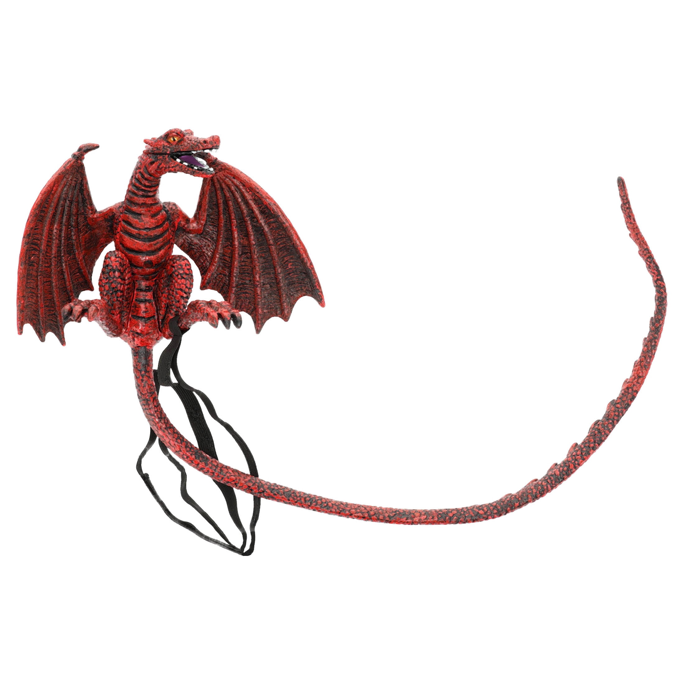 Pet Dragon Costume Accessory for Adults, Red, Halloween by Way To Celebrate