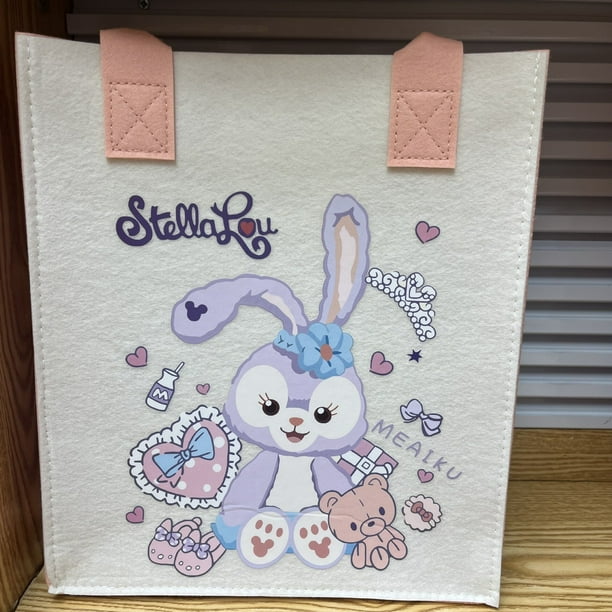 Bolso de mano Kawaii Sanrio Cinnamoroll My MelodyKuromi Purple Rabbit fresa Bear Tutorial, bolsa de almacenamiento A4, regalo de premio