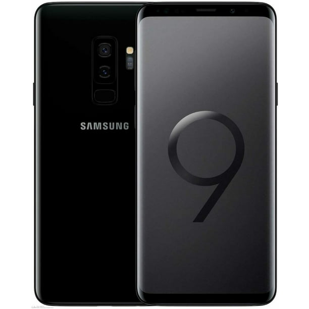 SAMSUNG Galaxy S9+ Factory Unlocked Android 64GB 6GB RAM Excellent Condition, 6.2 GSM/CDMA Unlocked AT&T Verizon T-Mobile - Midnight Black - Walmart.com