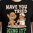 thumbnail image 3 of Gingerbread Have You Tried Icing It Christmas Nurse – T-Shirt, Hoodie & Sweatshirt – Holiday Healthcare Humor – Nurses &, 3 of 6