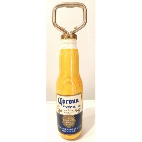 Corona Extra Wood Metal Bottle Opener Handmade In Mexico New