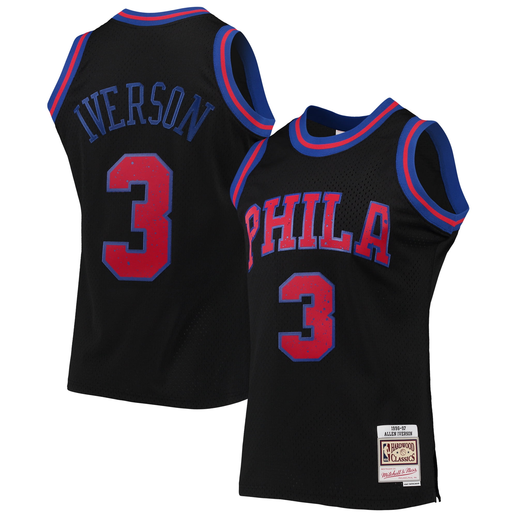 allen iverson split jersey