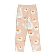 thumbnail image 4 of Goofa Geese and Flower Printed Soft Pajama Pants for Women, Wide Leg Comfy Casual Lounge Yoga Pants-XX-Large, 4 of 9