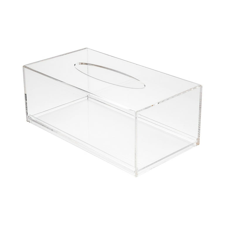 Plexiglass on sale tissue box