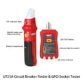 thumbnail image 3 of Buscador de disyuntores UNI-T UT25A con comprobador de enchufes GFCI, 3 of 9