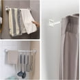 thumbnail image 5 of Support de Tringle à Rideau Autocollant Sans Perçage Support de Tringle Fixation Support Mural Mini Tringle de Douche pour 1 Pouce, 5 of 5