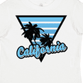 thumbnail image 4 of Inktastic California with Triangle and Palm Trees in Blue Boys or Girls Toddler T-Shirt, 4 of 5