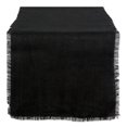 thumbnail image 1 of Camino de Mesa DII de Yute Natural 38x188 cm Negro, 1 of 9