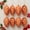 Brown, variant on 8PCS Plastic Christmas Pine Cone Ornaments Shatterproof Pinecone Christmas Tree Hanging Pendant Glitter Xmas Decorative Baubles for DIY Crafts Fall Thanksgiving Day Decor