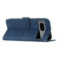 thumbnail image 3 of Wallet Case for Google Pixel 7, with Card Slots [RFID Blocking],Durable Flip Folio Kickstand Magnetic Closure Leather Wallet Wrist Strap Women Men Case for Google Pixel 7,Darkblue, 3 of 10