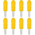 thumbnail image 1 of 8pcs Bbq Corn Skewers Corn Cob Skewers Stainless Steel Corn Skewers For Barbecue Picnic Fruit Cooking Home Cooking Etc, 1 of 5