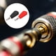 thumbnail image 4 of Uxcell 4 Pcs 4mm Plugs de Banana, 20A 4mm Plug 4mm Jack Conectores de Cable de Altavoz, Conector de Jack de Banana para Cable de Audio de Altavoz, Negro y Rojo, 4 of 6
