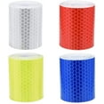 thumbnail image 2 of Reflective Tape For Motorcycle, Blue Reflective Pvc Film With Unique Design, Six-Sided Honeycomb Shape, Three-Dimensional, 4 Rolls, 50Mm × 3M, 2 of 7