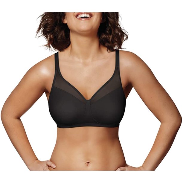 Playtex PLAYTEX Black 18 Hour Smoothing Minimizer Wirefree Bra, US