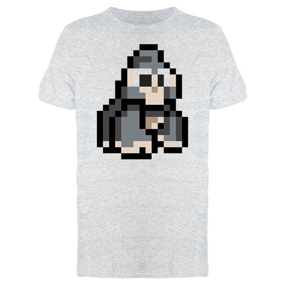 Pixel Art Small Gorilla Tee Men's -Image by Shutterstock