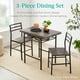 thumbnail image 5 of Juego de comedor Best Choice Products Modern, 3 piezas, natural/blanco, 5 of 7
