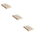thumbnail image 3 of Maytalsory Rustic Wood Earring Card Holder with Tray for Jewelry Display Showcasing Collection 9 Pair Cream 3Set, 3 of 6