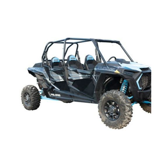 Aluminum Lower Door Inserts Black for Polaris RANGER RZR S4 1000 2019-2020