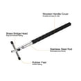 thumbnail image 4 of Silicone Retractable Billiards Pool Cue Stick Bridge with Cross Bridge Head, Silver, 4 of 6