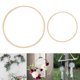 thumbnail image 1 of Aros de Macramé Artesanía DIY Decoración perfecl Anillos atrapasueños de bambú, 1 of 8