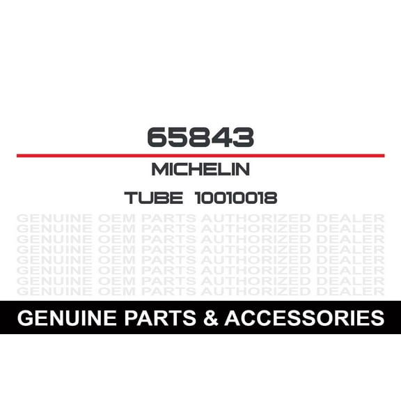 Michelin Airstop Tire Inner Tube w/TR-4 Valve 100/110/130-18 (65843)