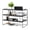 Black, variant on YOYTOO Desk Shelf Organizer, 2 Tier Desktop Organizers Storage Shelves Tabletop Bookshelf for Home Office