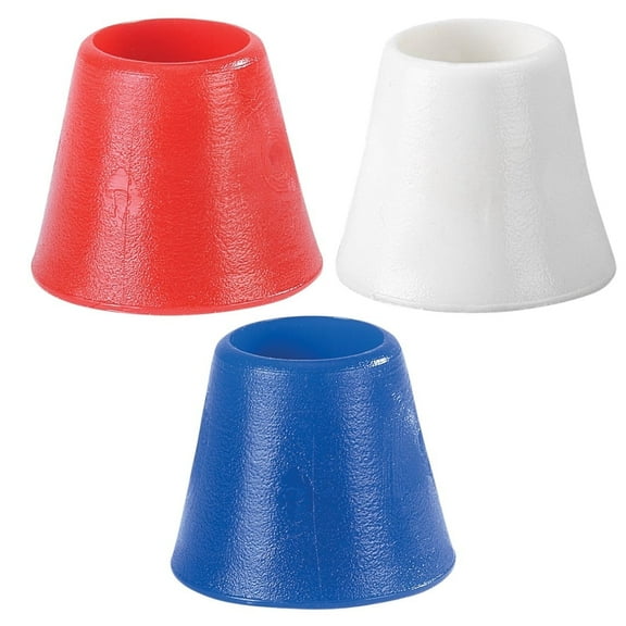 Markwort Knobcuff EZ Taper Durable Rubber Bat Taper Bat Grip, Red/White/Blue