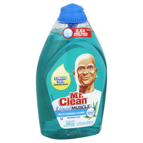 Mr. Clean with Febreze Freshness Meadows & Rain Scent Concentrated ...