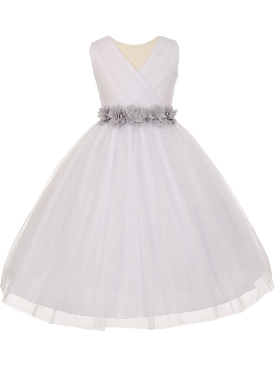 big girls white dress