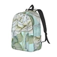 thumbnail image 2 of Balery Vintage Rose1 Vintage Canvas Backpack for Men and Women - Large Capacity, Durable Travel Laptop Bag for School, Work, Hiking, and Outdoor Activities, 2 of 7